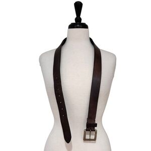 Coach Genuine Leather Belt Brown